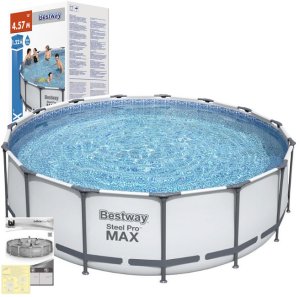 Basen stelażowy 457x122 Steel Pro Max Bestway 16438 niecka +stelaż 1