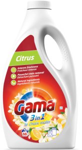 Żel do prania GAMA Citrus 66 prań 3l 1