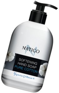 Mydło w płynie NATIGO Pure Cotton Łagodzące 500 ml 2