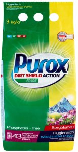 Proszek do prania PUROX Universal uniwersalny 43 prania 3kg 2