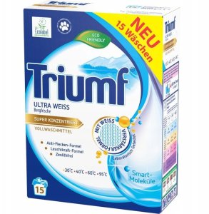 Proszek do prania TRIUMF White 15 prań 900 g 4