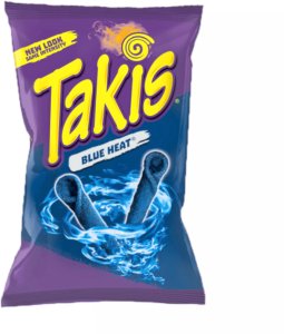 Chipsy kukurydziane Tortilla TAKIS Blue Heat 100g 1