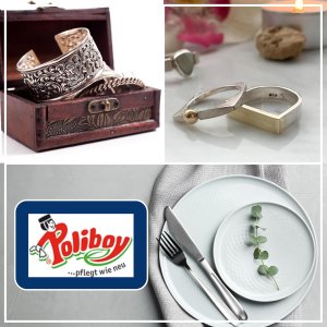 Ściereczka do pielęgnacji srebra POLIBOY Silver Care Cloth 1szt 2