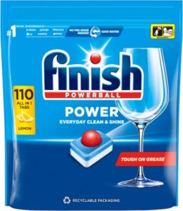 Tabletki do zmywarki FINISH Powerball All in 1 Lemon Sparkle 110szt 1