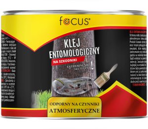 Klej entomologiczny zwalcza owady biegające i latające Focus - bariera klejąca na szkodniki 500ml 1