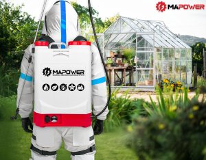 MaPower OPRYSKIWACZ AKUMULATOROWY PLECAKOWY CIŚNIENIOWY OGRODOWY 16L 5.5BAR MAPOWER 9