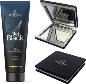 7suns Jet Black Bronzer 250ml + Podwójne Lusterko Gratis 1