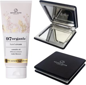 7suns 97organic Krem Do Rąk 75ml + Podwójne Lusterko Gratis 1