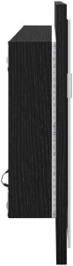 vidaXL Lustro LED do łazienki Czarny Dąb 100x8,5x37 cm Z drewna inżynieryjnego 7