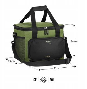 Nils NC2904 TORBA TERMICZNA ZIELONA 20L NILS 2