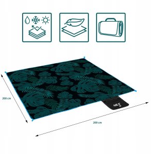 Nils Koc piknikowy liście 200x200 (NC2222) 3