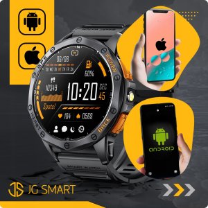 SMARTWATCH MĘSKI GPS MENU POLSKIE WODOODPORNY SPORT ROZMOWY SMART WATCH PL 11