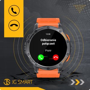 SMARTWATCH MĘSKI GPS MENU POLSKIE WODOODPORNY SPORT ROZMOWY SMART WATCH PL 13