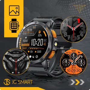 SMARTWATCH MĘSKI GPS MENU POLSKIE WODOODPORNY SPORT ROZMOWY SMART WATCH PL 7