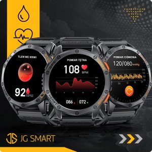 SMARTWATCH MĘSKI GPS MENU POLSKIE WODOODPORNY SPORT ROZMOWY SMART WATCH PL 8