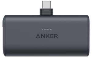Anker Nano Power Bank Built-In with USB-C Connector | A1653H11 | 5000 mAh | Juodas 2