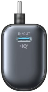 Anker Nano Power Bank Built-In with USB-C Connector | A1653H11 | 5000 mAh | Juodas 3