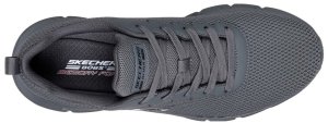 Buty męskie SKECHERS BOBS Sport B Flex - Chill Edge (118106-DKGY) 42.5 5