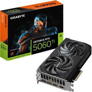 Karta graficzna Gigabyte GeForce RTX 5060 Ti Windforce 16GB GDDR7 (GV-N506TWF2-16GD) 1