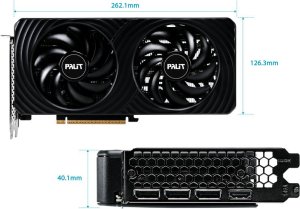 Karta graficzna Palit GeForce RTX 5060 Ti Dual 8GB GDDR7 DLSS4 (NE7506T019P1-GB2062D) 12