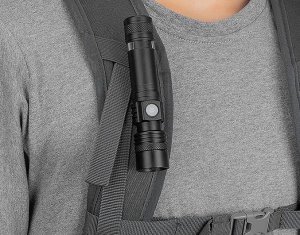 ALUMINIOWA LATARKA TAKTYCZNA LED 2000LM CRE518 USB AKUMULATOR ZOOM WOJSKOWA 8