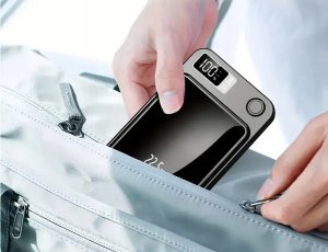 SZYBKI MAŁY BEZPRZEWODOWY POWER BANK MagSafe INDUKCYJNY 5000mAh 22,5W USB-C 18