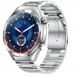 Smartwatch zegarek męski menu PL rozmowy smart 2xpasek bat 520mAh 466x466px 11