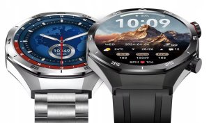 Smartwatch zegarek męski menu PL rozmowy smart 2xpasek bat 520mAh 466x466px 4