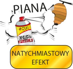 Focus piana zwalcza osy i szerszenie 750ml 2