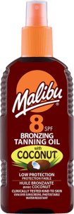 Malibu Bronzing Olejek Brązujący Z Kokosem SPF8 200ml 1