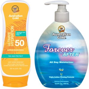 Australian Gold SPF50 Krem Przeciwsłoneczny 237ml + Forever After 400ml 1