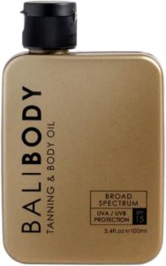 Bali Body Naturalny Olejek Do Opalania SPF15 1