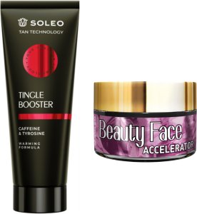 Soleo Tan Technology Tingle Booster + Słoiczek Beauty Face 1