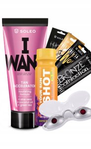 Soleo I Want 150ml Przyspieszacz Opalania + Gratisy 1