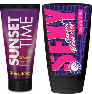 Soleo Sunset Time + Wild Tan Sexy Carrot Gratis 1