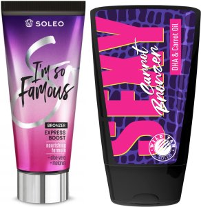 Soleo I'm So Famous + Wild Tan Sexy Carrot Gratis 1