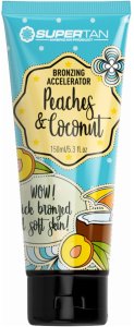 SuperTan Peaches Coconut Cream Bronzer Z Aloesem 150ml 1