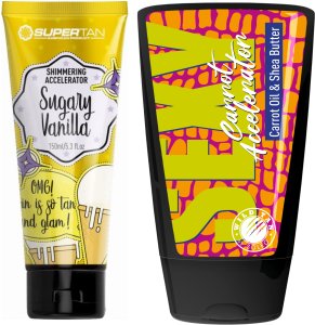Supertan Sugary Vanilla + Wild Tan Sexy Carrot Gratis 1