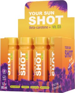 Your Sun Shot Vit. D3 Drinki Do Opalania x12szt 1