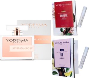 Yodeyma Adriana Rose Woda Perfumowana Dla Kobiet 100ml + 2 Próbki 1