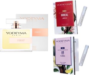 Yodeyma First Woda Perfumowana Dla Kobiet 100ml + 2 próbki 1