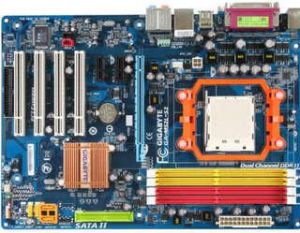 Płyta główna Gigabyte GA-M52L-S3 (PCX/DZW/LAN/SATA/RAID/DDR2) 1