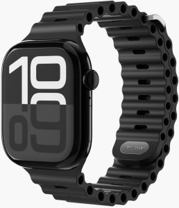 Vonmählen Wave Band 2 do Apple Watch 42 | 44 | 45 | 49mm One Size - Czarny (AWS00116) 1