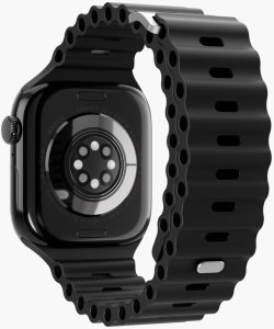 Vonmählen Wave Band 2 do Apple Watch 42 | 44 | 45 | 49mm One Size - Czarny (AWS00116) 5