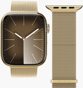 Vonmählen Milanese Loop 2 do Apple Watch 42 | 44 | 45 | 49mm One Size - Złoty (AWS00126) 2