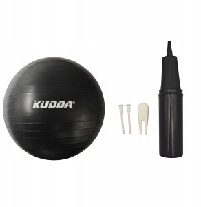 PIŁKA GIMNASTYCZNA REHABILITACYJNA TRENING FITNESS DUŻA 65 CM Z POMPKĄ 6