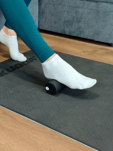 ZESTAW 4 ROLLER EPP WAŁEK PIŁKA, DUOBALL DO ĆWICZEŃ ROLOWANIA MASAŻU MIĘŚNI 6