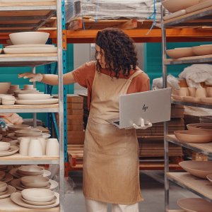 Biznesowy Laptop HP EliteBook 645 G11 / AQ8X0EC / Ryzen5 PRO 7535U / 16GB / SSD 256GB / Radeon /  WUXGA / Win 11 Pro / Srebrny 11