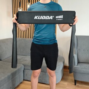 ZESTAW 5 GUM TAŚM FLAT BAND DO ĆWICZEŃ REHABILITACJI TRENINGU FITNESS 2M 11