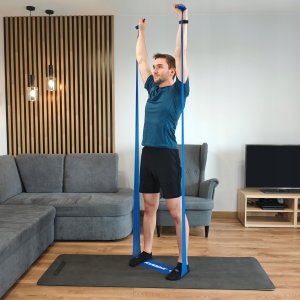 ZESTAW 5 GUM TAŚM FLAT BAND DO ĆWICZEŃ REHABILITACJI TRENINGU FITNESS 2M 2